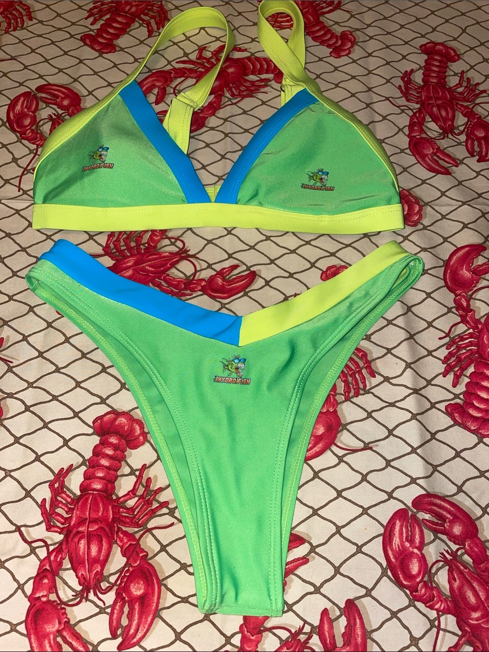2 piece hydro fish bikini (s)